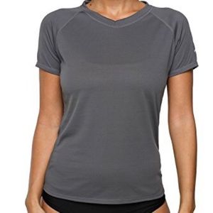 NWT Vegatos Womens Short Sleeve Rashguard UPF 50+